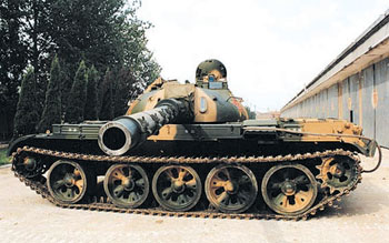 八十年代的坦克新锐 中国79式主战坦克