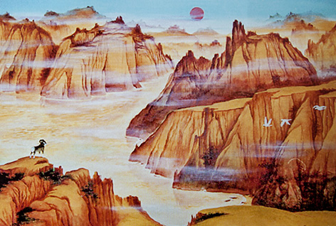 黄河落日圆
