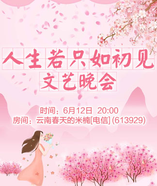 人生若只如初见文艺晚会