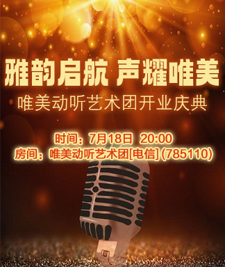 唯美动听艺术团开业庆典