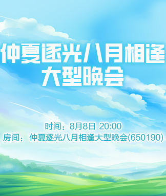 仲夏逐光八月相逢大型晚会