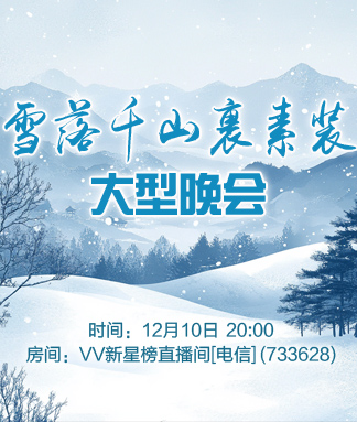 雪落千山裹素装大型晚会