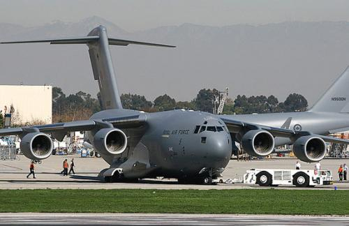 英国皇家空军下周将接收第5架C-17运输机