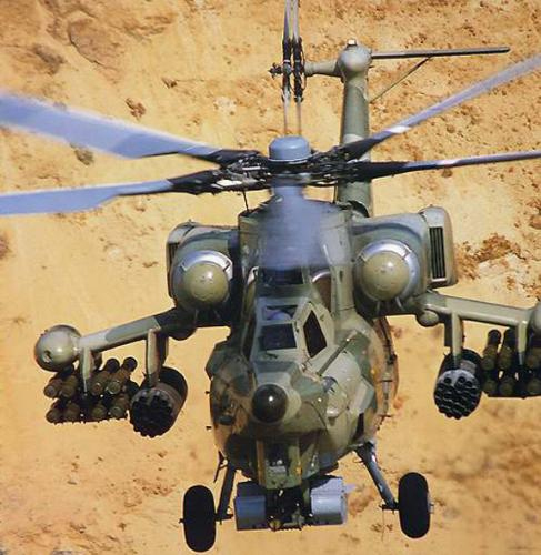 俄罗斯新型米-28H攻击直升机将于9月末开始量产