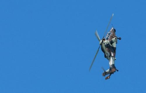 “虎”式攻击直升机亮相第47届巴黎航空展 