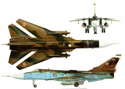 俄罗斯空军将接收6架改进型苏-24M前线轰炸机