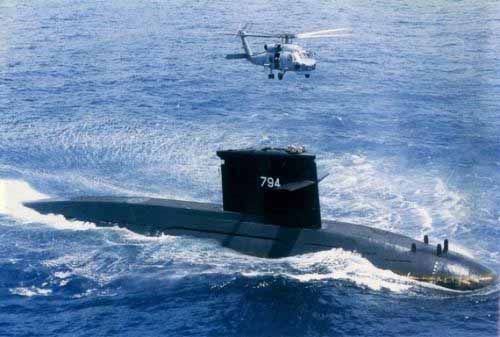 台军方称将采购8艘潜艇列为重点军购项目