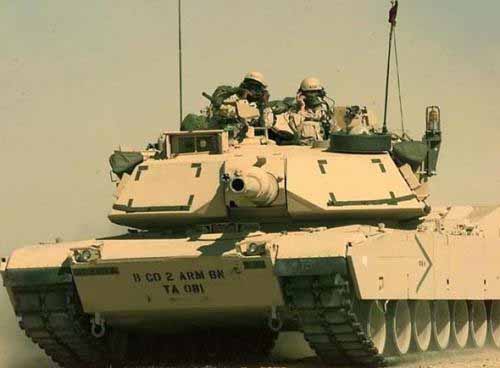 伊拉克惊现M-1A3坦克 美陆军骑一师实战